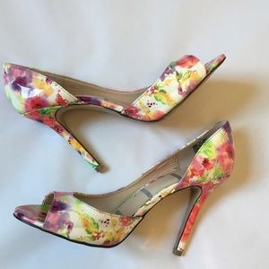 Floral heels